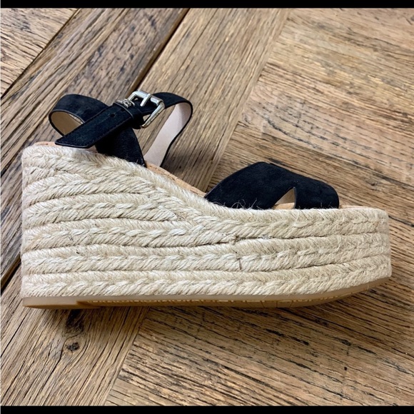 Size 8 Sam Edelman Platform Wedge Espadrilles - Picture 4 of 5